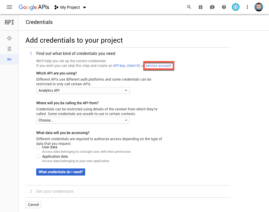 Google Developers Console