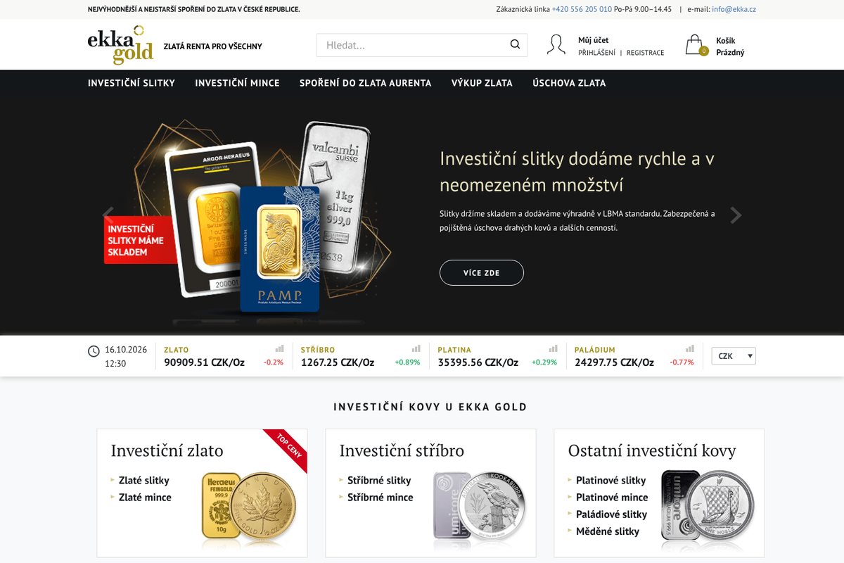 E-shop Ekka Gold